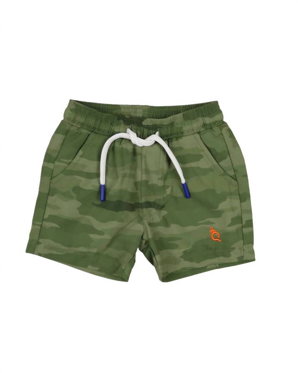 NEW BLUE QUAIL CLOTHING CO. kids' classic swim trunk in camo